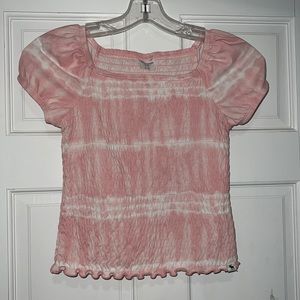 Abercrombie Kids Size 11/12 Pink Cotton Shirt